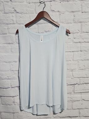 all in motion Pale Blue Sleeveless Tank
